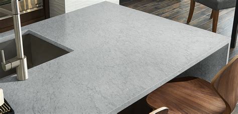 Light Gray Quartz Countertops And Surfaces Cleveland Location