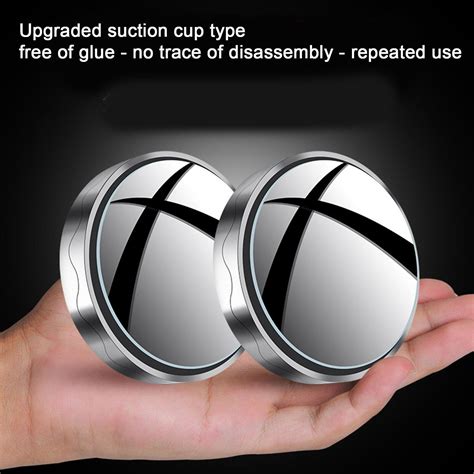 Blind Spot Car Mirror Pair Degree Adjustment Rear View Mirror