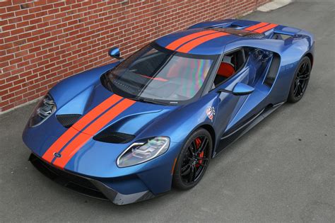 Will This Blue And Orange 2018 Ford Gt Cross The 1 Million Mark