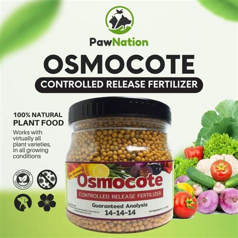 Pawnation Osmocote Controlled Release Organic Fertilizer For Strong