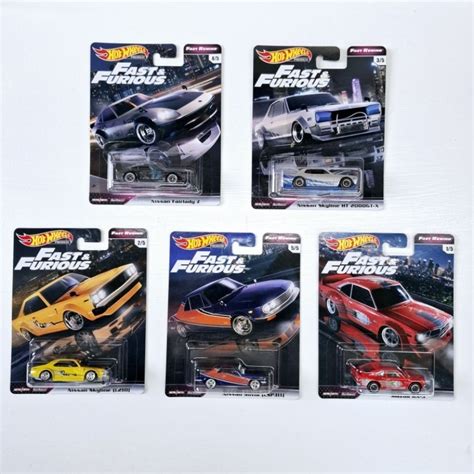 Hot wheels premium ในภาพยนตรเรอง Fast Furious ลอยาง ทองเหลก แพคสวย Shopee Thailand