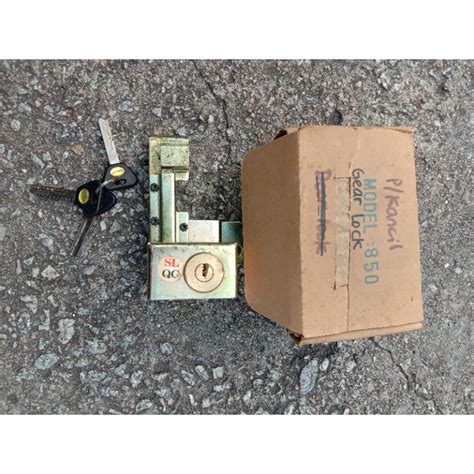 Perodua Kancil 850 Gear Lock With Key Kancil Logo Shopee Malaysia