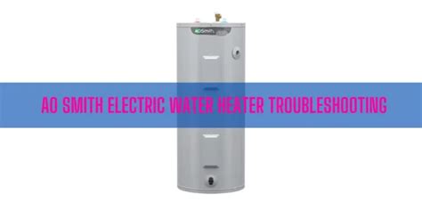 Rheem Marathon Water Heater Problems Problems Their Solutions