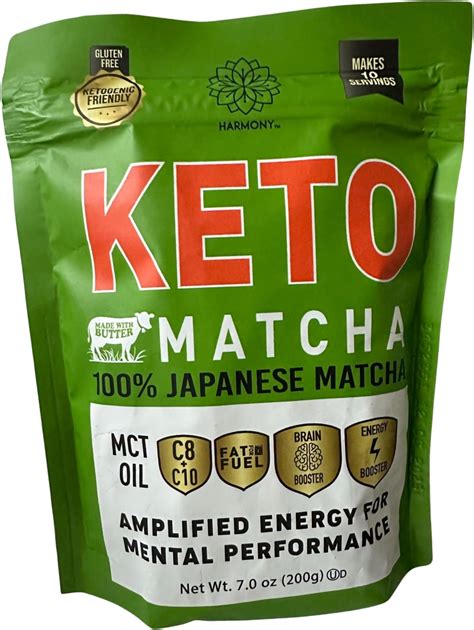 Harmony Keto Matcha Pure Japanese Matcha To Amplify Energy And Mental Performance