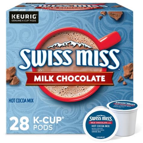 Swiss Miss Milk Chocolate Hot Cocoa K Cup Pods Ct Kroger