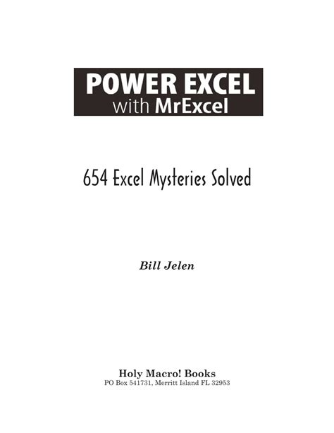 Power Excel 2019 With Mrexcel Master Pivot Tables Subtotals Vlookup