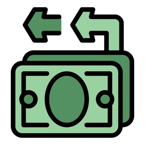 Cash Back Icon Vector Flat Vector Art At Vecteezy