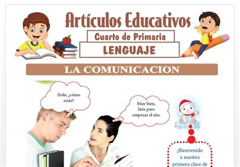 Lenguaje Para Cuarto De Primaria Articulos Educativos