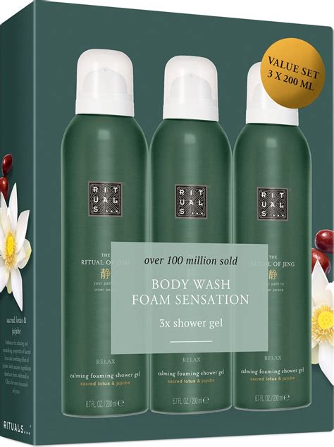 Rituals The Ritual Of Jing Shower Foam Value Pack Stuks Bol