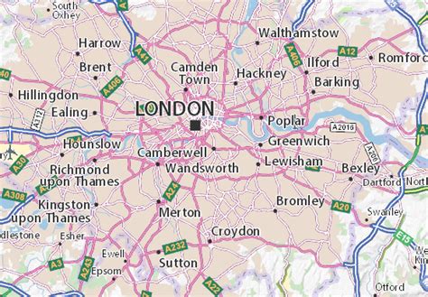 michelin camberwell map viamichelin