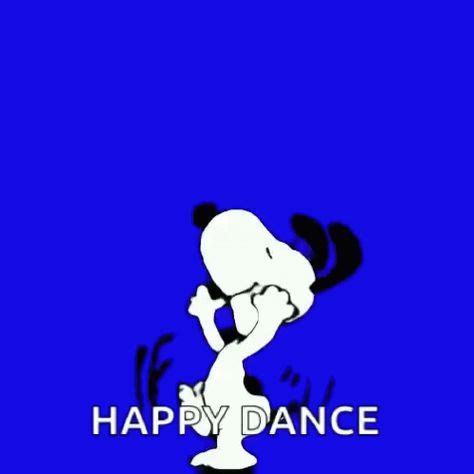 Snoopy Happy Dance Gif