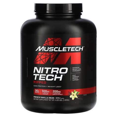 Nitro Tech Ripped Libras Vainilla Muscletech Outlet Fit Colombia