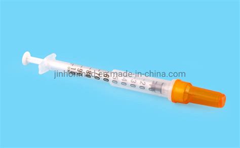 Medical Sterile Ce Iso Approved Factory Safety Insulin Syringe China