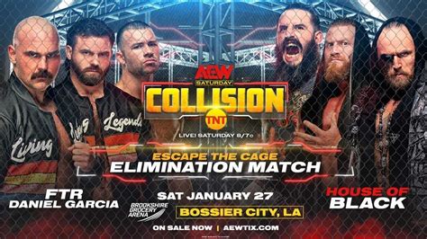 Aew Collision De Enero Del Cobertura Y Resultados Solowrestling