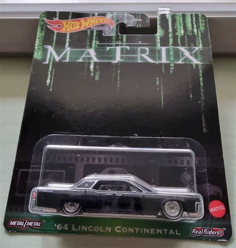 Hot Wheels Premium Pop Culture Ford F 250 Close Encounter The Matrix 64 Lincoln Continental