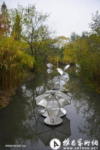 West Lake Int L Sculpture Exhibition Opens In Hangzhou