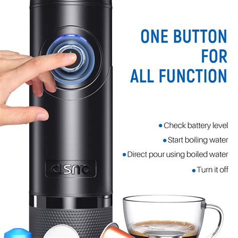 CISNO NCC N01 Automated Portable Espresso Machine Boil Water 15 Bars