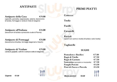 Men I Sapori Del Cilento Ostigliano Specialit E Piatti Del Menu