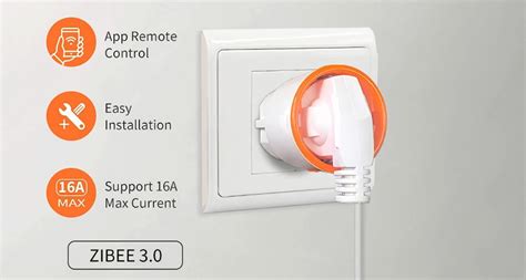 E Enchufe Dom Tico Zigbee Con Control De Consumo