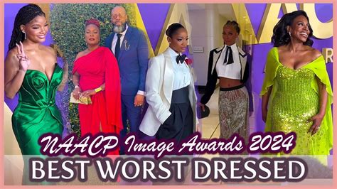 Best Worst Dressed NAACP Image Awards 2024 Keke Palmer Fantasia Halle