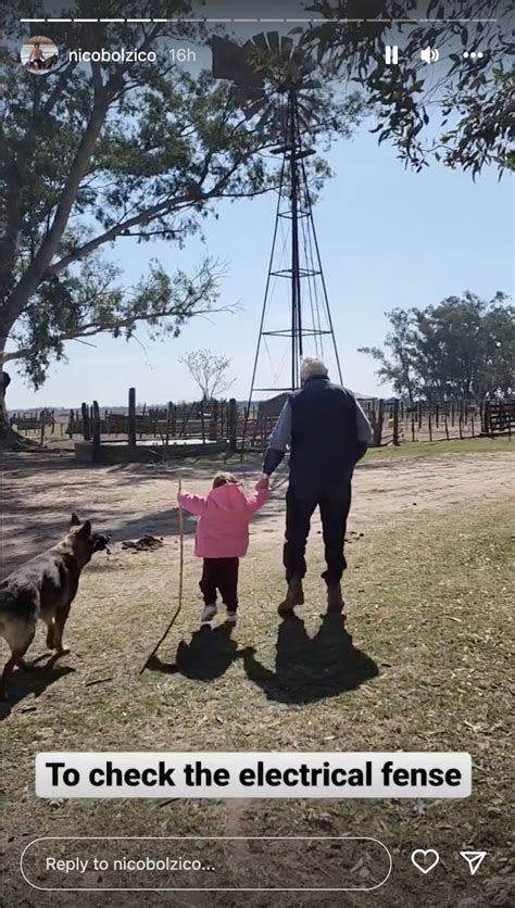 Nico Bolzico Instagram Updates On Thylane's First Farm Trip