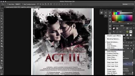 Template Poster Film Photoshop – Amat