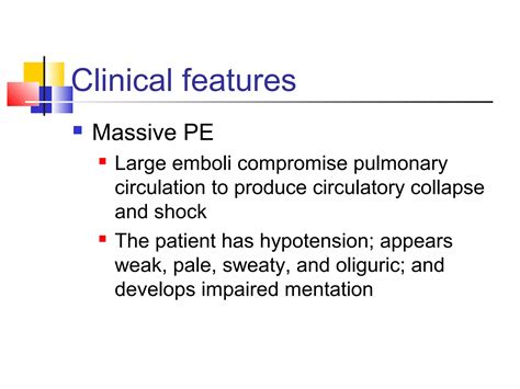 Pulmonary Embolism Diagnosis And Management Ppt