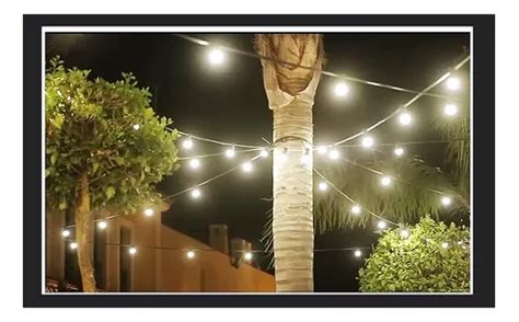 Guirnalda Luces Exterior Gota Led Fría 5 Metros Bar Deco MercadoLibre