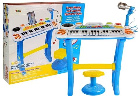 Keyboard Dla Dzieci Z Mikrofonem Lean Toys Lean Toys Sklep Empik