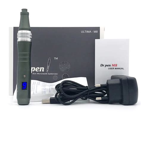 New Newest Professional Wireless Dr Pen M8 With 6 Digital Speed Pen