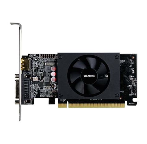 GIGABYTE GeForce GT 710 Low Profile - 2GB GDDR5 - Grafikkarte