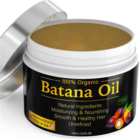 Amazon Natural Raw Batana Oil For Hair Growth Dr Sebi Hair