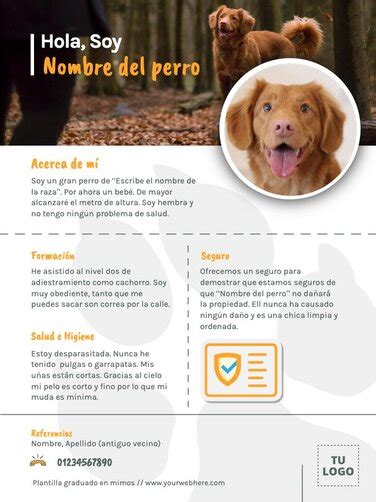 Plantillas De Curr Culums Para Perros O Gatos