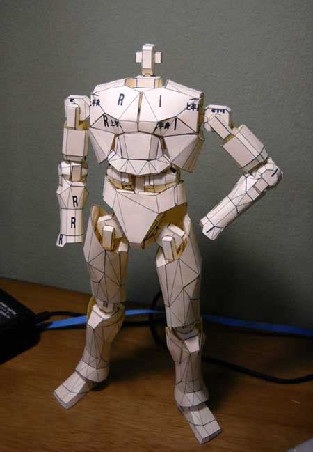 Papercraft Action Figure Paperkraft Net Free Papercraft Paper