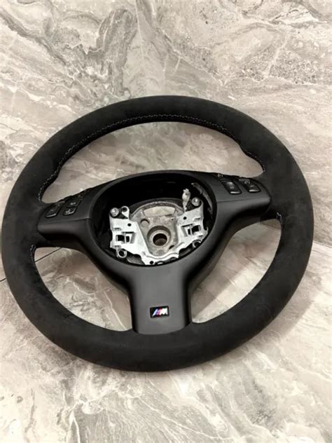 VOLANT D ORIGINE BMW Alcantara M Sport E46 M3 E39 M5 EUR 444 22