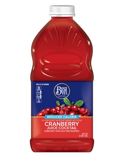 Cranberry Juice Cocktail Reduced Calorie - Best Yet Brand