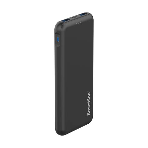 Köp Smartline Powerbank Fast Charge 10000 mAh Svart Online