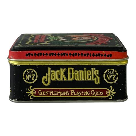 Vintage Jack Daniels Playing Cards Old No Gentlemens Sealed Deck In