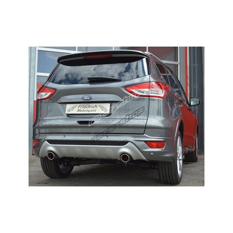 Duplex Sport Exhaust Silencer Ford Kuga Ii Ece Approval 971240ad X Races