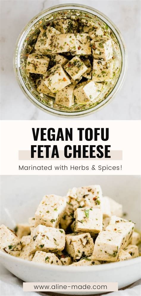 Vegan Feta Cheese Recipe Tofu Feta Aline Made Tofu Feta Vegan