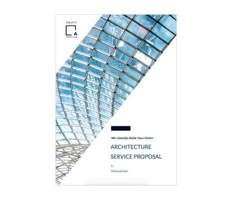 architecture proposal template fresh proposals