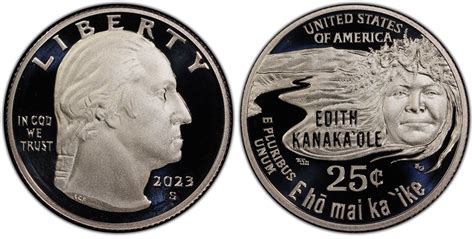 S C Edith Kanaka Ole Dcam Proof American Women Quarters