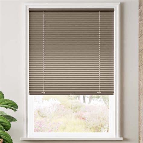 1” Single Touch Cordless Aluminum Mini Blinds