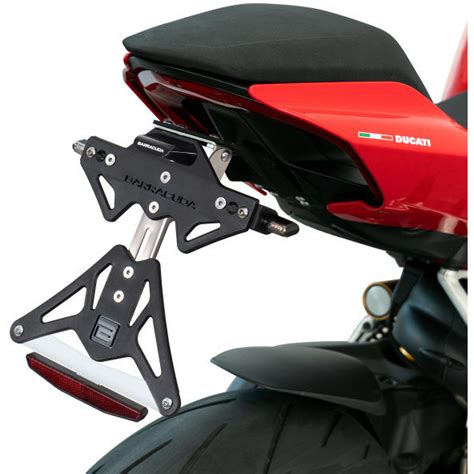 Barracuda Reclining Motorcycle License Plate Holder Specific For DucatI