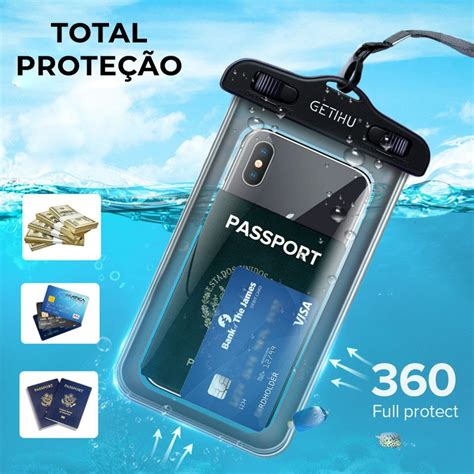 Capa Celular Bolsa Case Estanque Prova D Gua Praia Piscina Mercadolivre