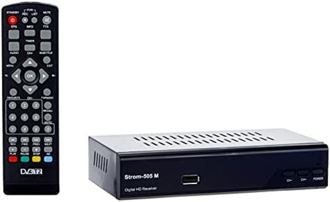 Strom 505 Decodificador HD TDT HDMI Et Scart H 264 H 265 HEVC