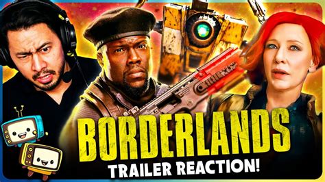 Borderlands Official Trailer Reaction Cate Blanchett Kevin Hart