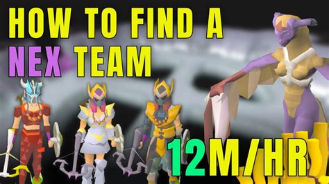 OSRS How To Find A Nex Team 4 Methods Best Money Making Boss