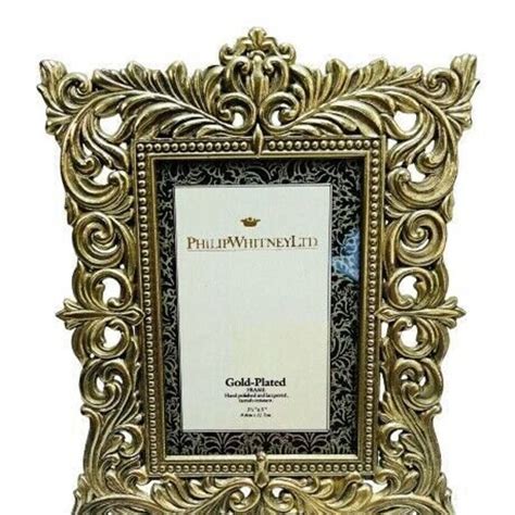 Metal Filagree Picture Frame Etsy