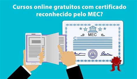 Cursos Online Gratuitos Com Certificado Reconhecido Pelo Mec 2024